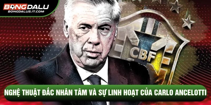Quý ngài Carlo Ancelotti trên băng ghế chỉ đạo